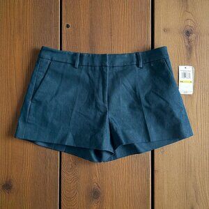 MICHAEL KORS Blue Dress Chambray Shorts Size 4 NEW NWT